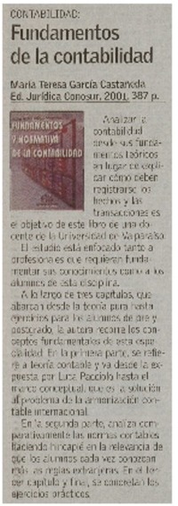 Fundamentos de la contabilidad