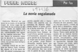 La novia engalanada