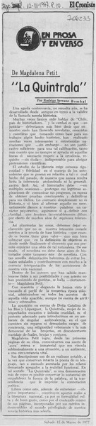 La Quintrala