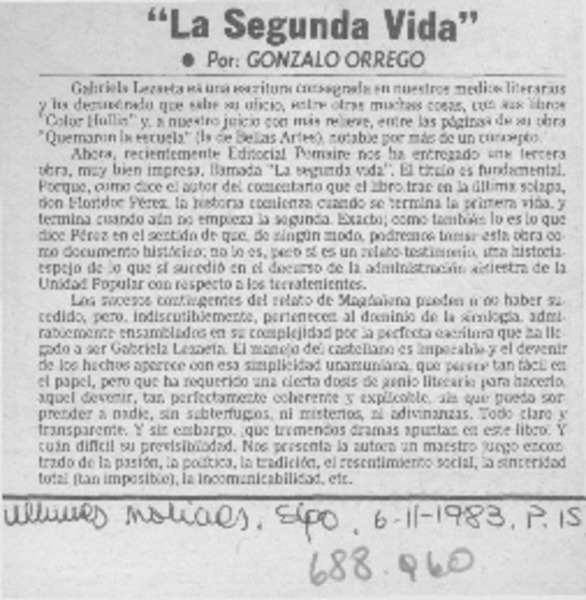 La Segunda vida