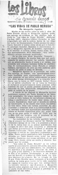 Las vidas de Pablo Neruda