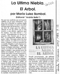 La última niebla. El árbol.  [artículo]