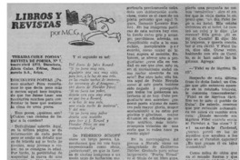 Libros y revistas