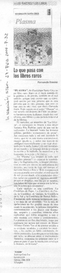Lo que pasa con los libros raros