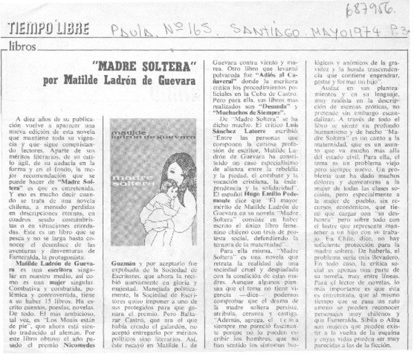 Madre soltera.