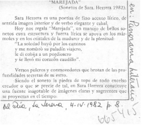 Marejada".