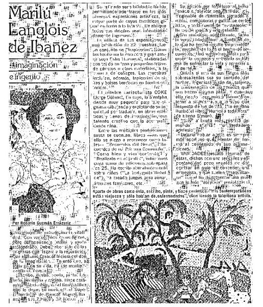 Marilú Langlois de Ibáñez