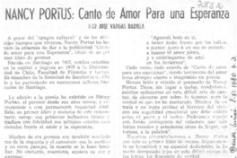 Nancy Portus: canto de amor para una esperanza