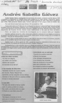 Andrés Sabella Gálvez  [artículo]