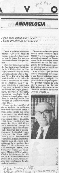 Andrología.