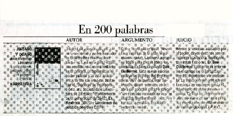 Antaño y ogaño  [artículo] P. P. G.