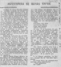 Antevíspera.