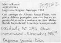 Antevíspera