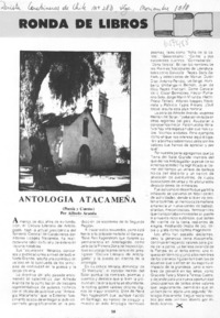 Antología atacameña.