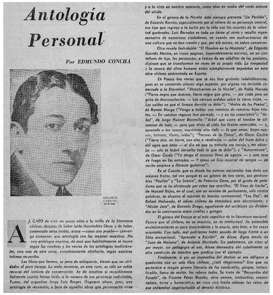 Antología personal
