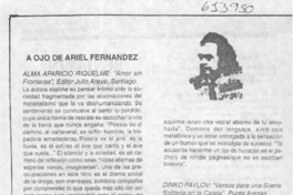 A ojo de Ariel Fernández  [artículo]