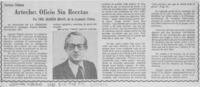 Arteche: Oficio sin recetas