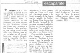 Artefactos.