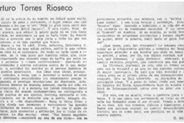 Arturo Torres Rioseco