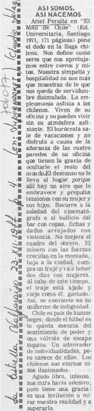 Así somos, así nacemos