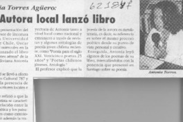 Autora local lanzó libro  [artículo]