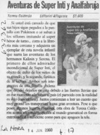 Aventuras de Super Inti y Analfabruja  [artículo]