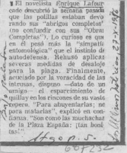 Bajo palabra.