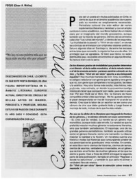 César Antonio Molina.