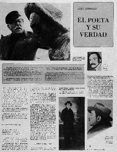 El poeta y su verdad : [entrevista]
