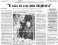 El sexo es una cosa imaginaria