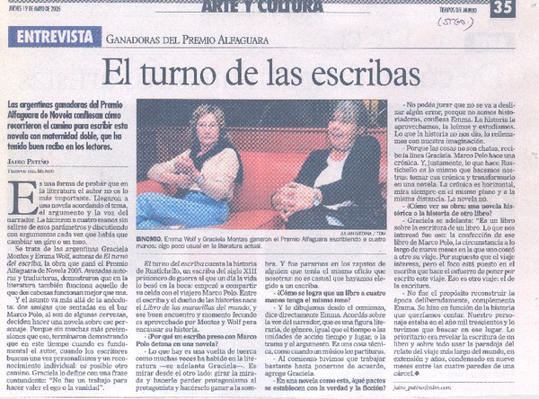 El Turno de las escribas.