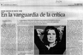 En la vanguardia de la crítica