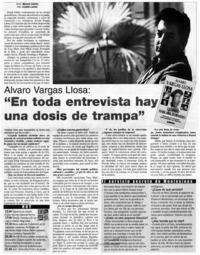 En toda entrevista hay una dosis de trampa"