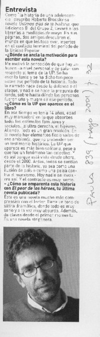 Entrevista
