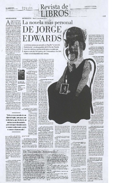 La novela más personal de Jorge Edwards (entrevista)