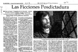 Las Ficciones posdictaduras.