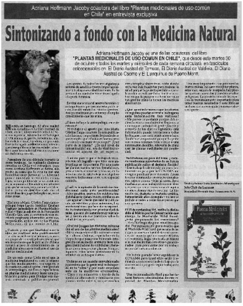 Sintonizando a fondo con la Medicina Natural [entrevistas]