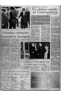 Un chileno nacido en Centroamérica: [entrevista]