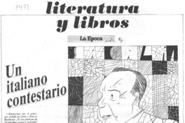 Un Italiano contestario.