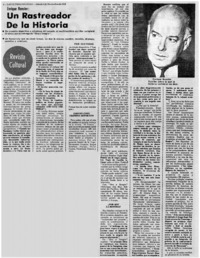 Un rastreador de la historia: [entrevista]