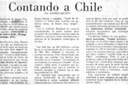 Contando a Chile  [artículo] Andrés Aburto.