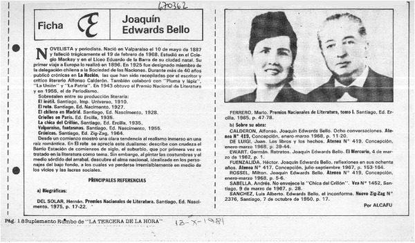 Joaquín Edwards Bello