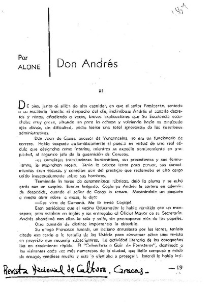 Don Andrés Bello