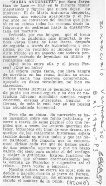 María Antonieta