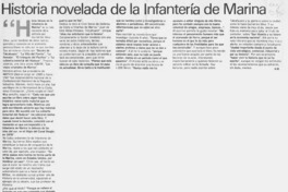 Historia novelada de la Infantería de Marina  [artículo] A. M.