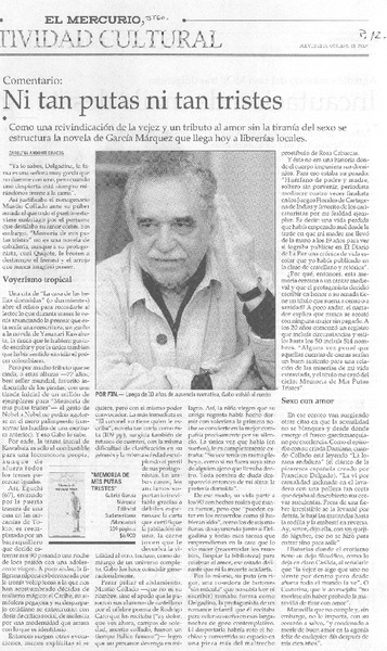 Ni tan putas ni tan tristes