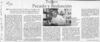 Pecado y redención  [artículo] Carolina Andonie Dracos.