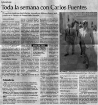 Toda la semana con Carlos Fuentes