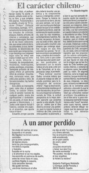 El carácter chileno