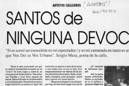 Santos de ninguna devoción  [artículo] A. P.